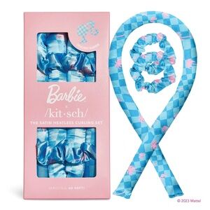 Barbie x kitsch Satin Heatless Curling Set